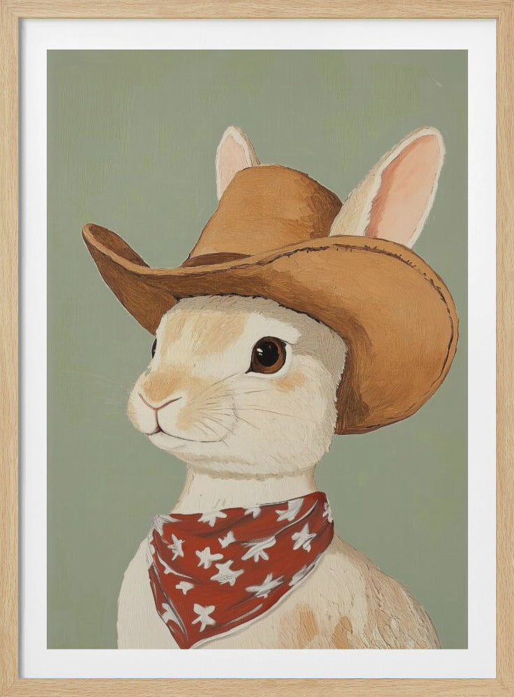 Cowboy Konijn | Poster