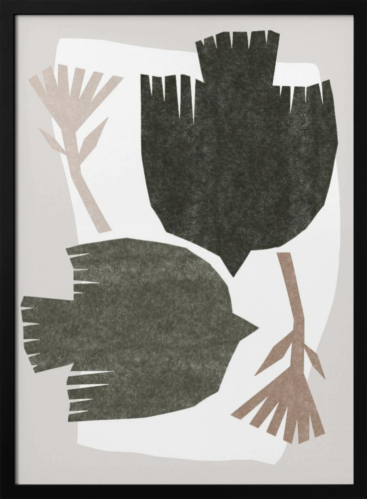 Abstracte vogelvlucht | Poster