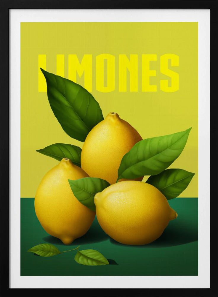 Limones | Poster