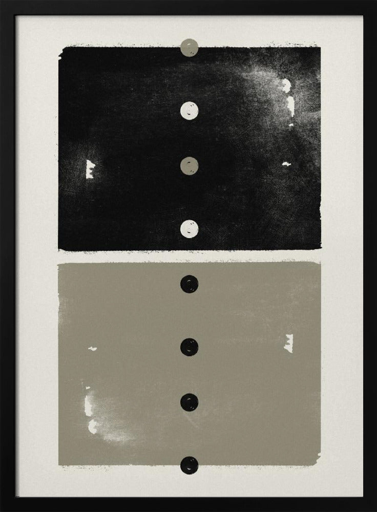 Abstractie van de avondbijeenkomst | Poster