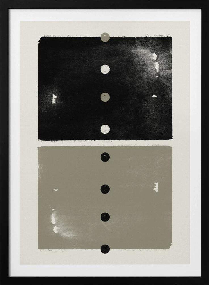 Abstractie van de avondbijeenkomst | Poster