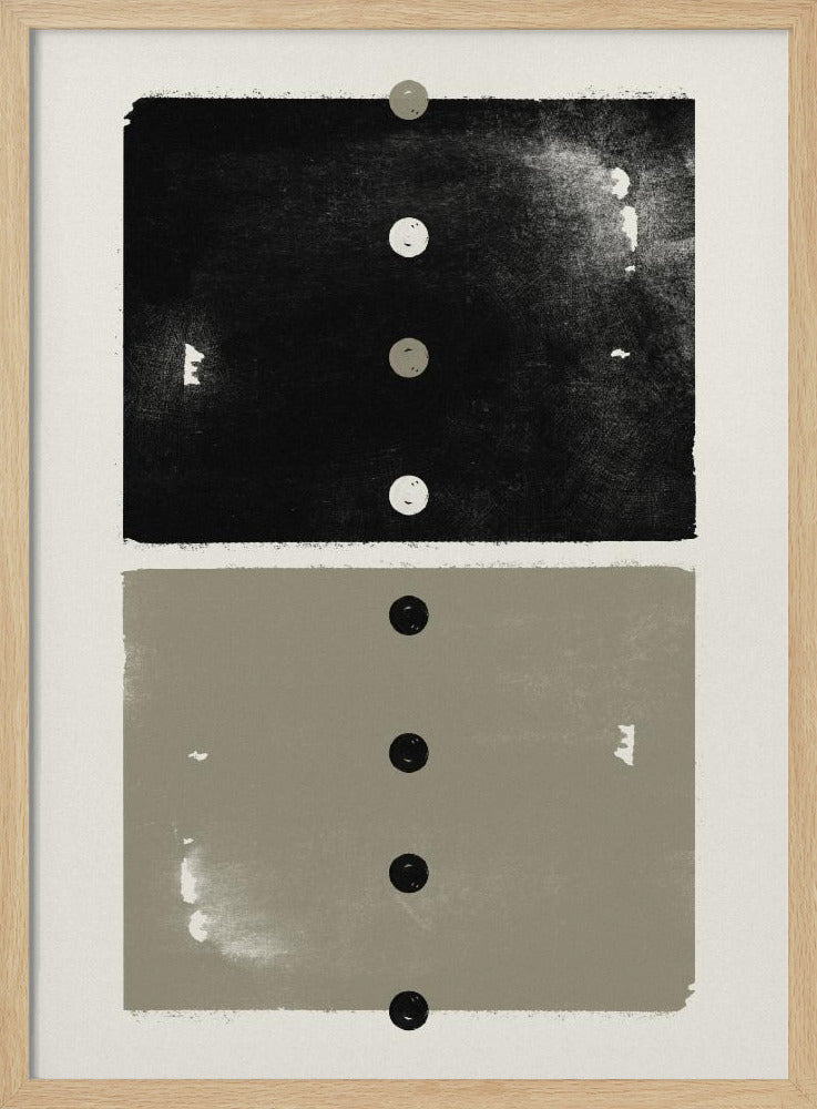 Abstractie van de avondbijeenkomst | Poster