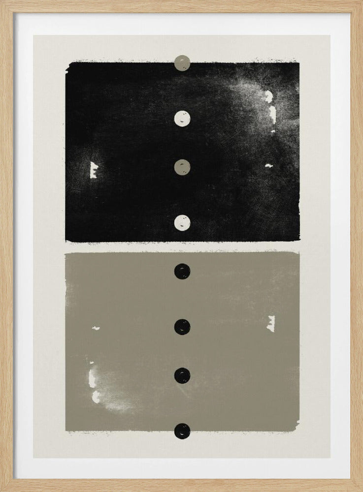 Abstractie van de avondbijeenkomst | Poster