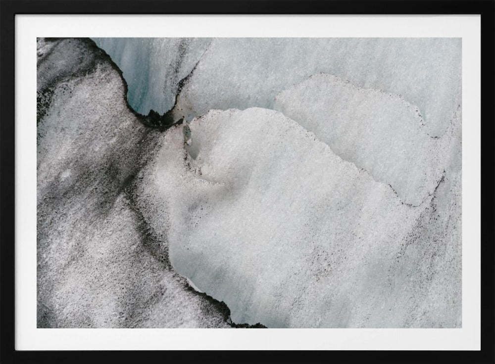 Abstracte vormen van landschap #4 | Poster