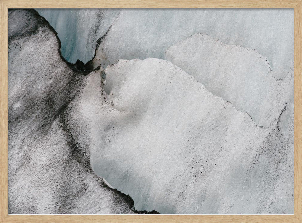 Abstracte vormen van landschap #4 | Poster