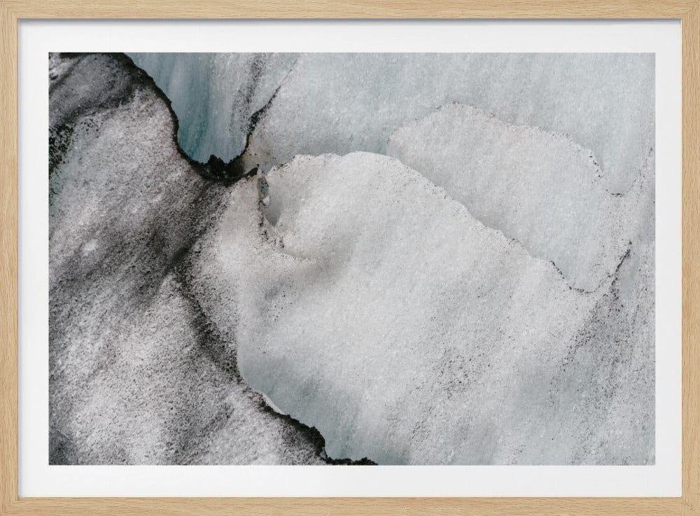 Abstracte vormen van landschap #4 | Poster