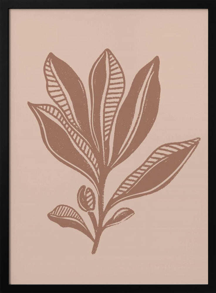 Mocha-gebladerte | Poster