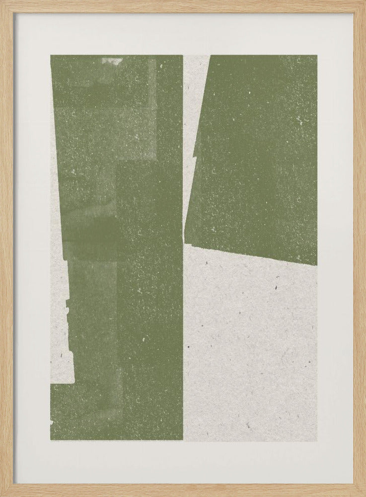 Gedempte geometrie | Poster