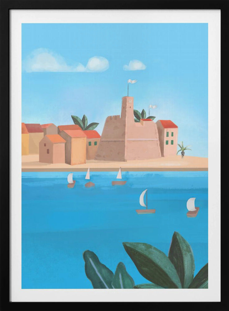 Vis-eiland | Poster