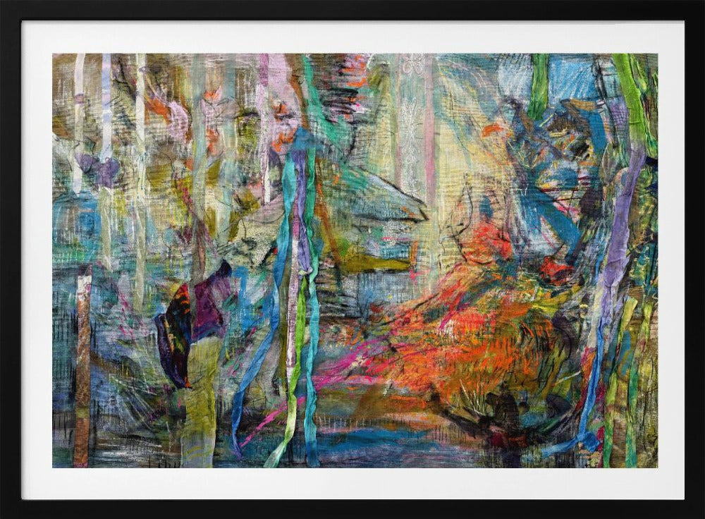 Mystieke Bosgloed | Poster