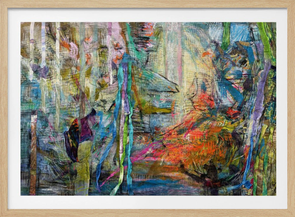 Mystieke Bosgloed | Poster