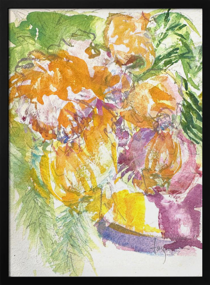 Passie van de orchideeënbloei | Poster