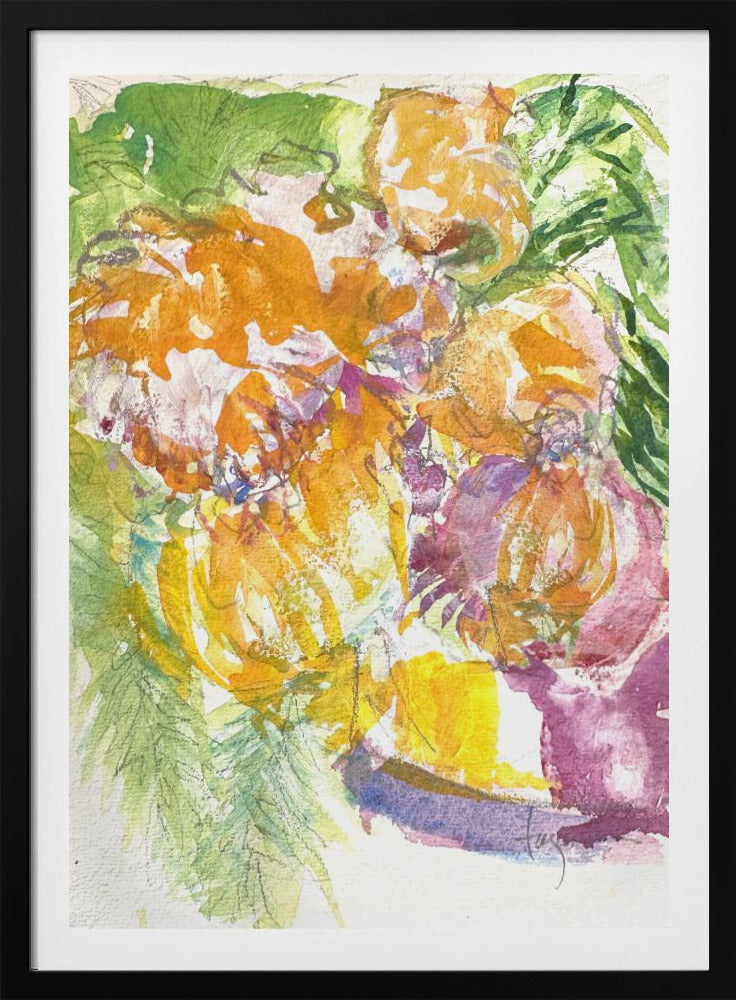 Passie van de orchideeënbloei | Poster