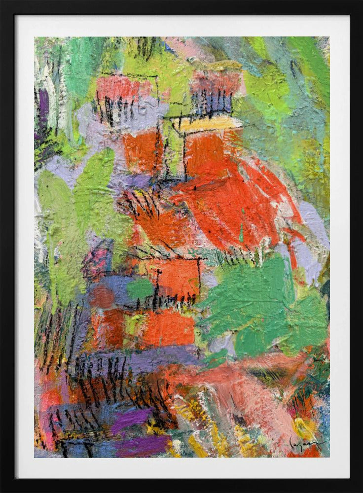 Betoverend kleurenlandschap | Poster