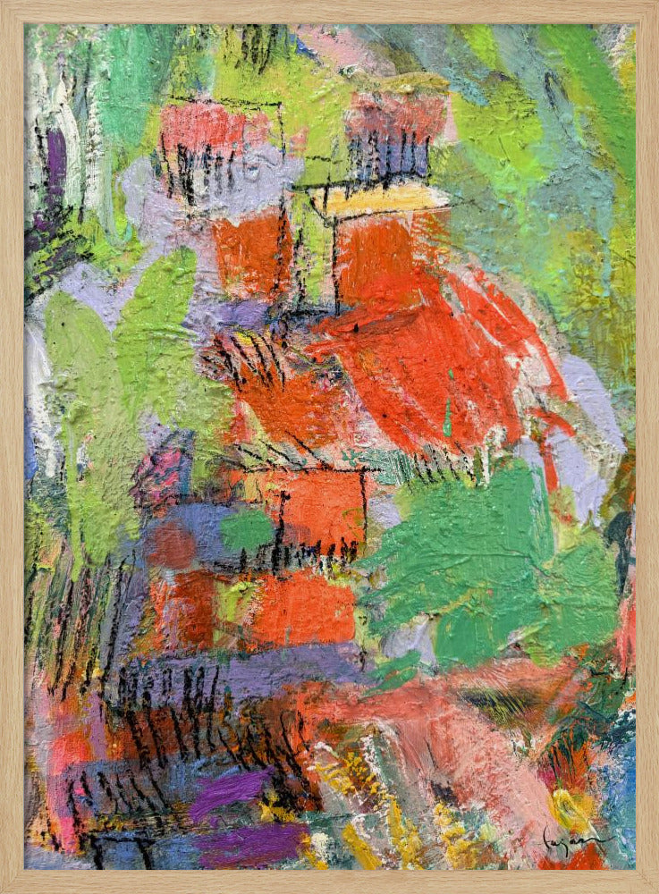 Betoverend kleurenlandschap | Poster