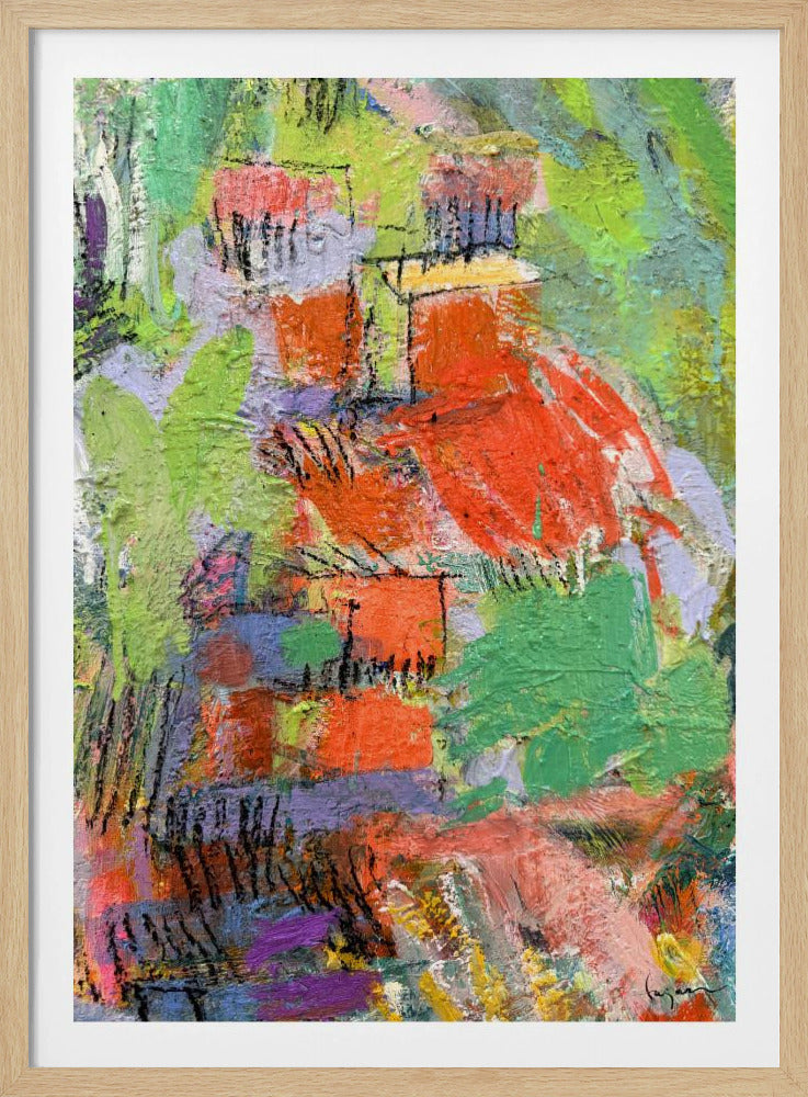 Betoverend kleurenlandschap | Poster