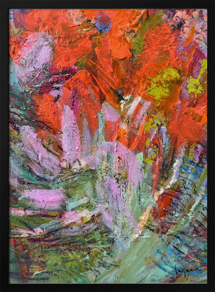 Levendige Bloomscape | Poster