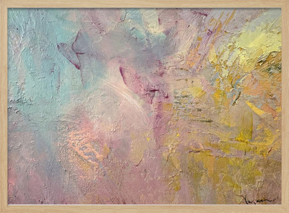 Pastel Fluisteringen | Poster