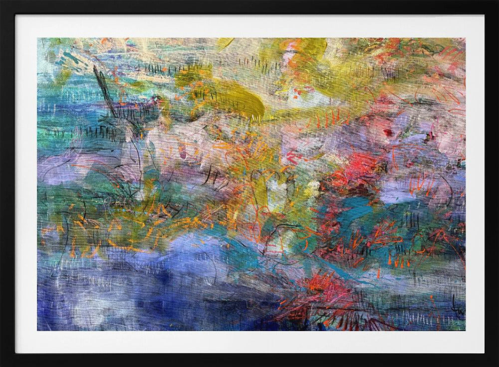Expressionistische inscriptie | Poster