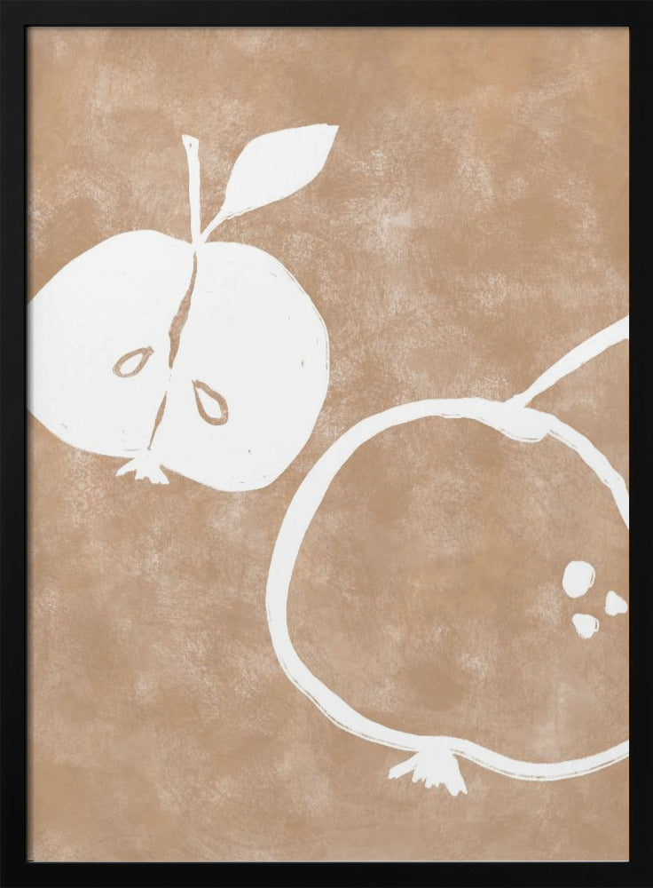 Fruit Silhouetten | Poster
