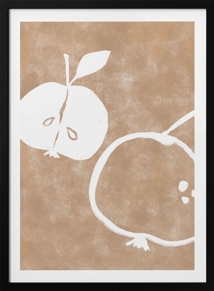 Fruit Silhouetten | Poster