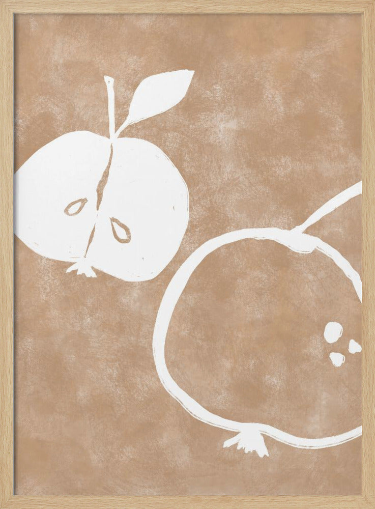 Fruit Silhouetten | Poster
