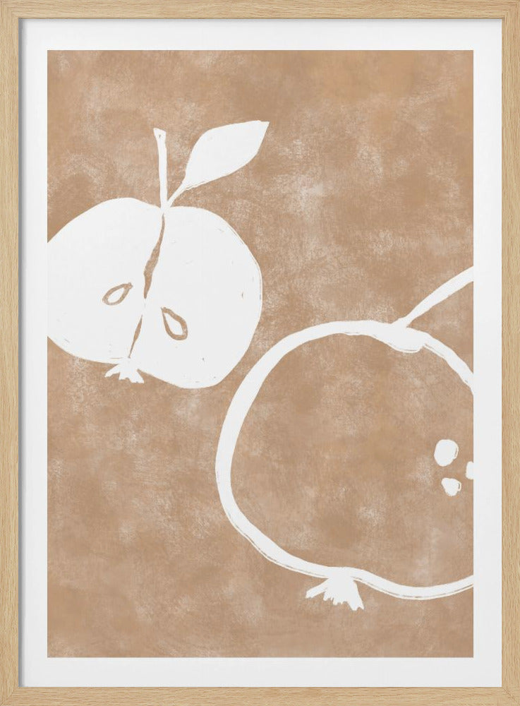 Fruit Silhouetten | Poster