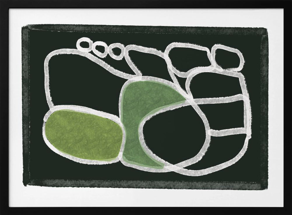 Lijntekening abstract | Poster