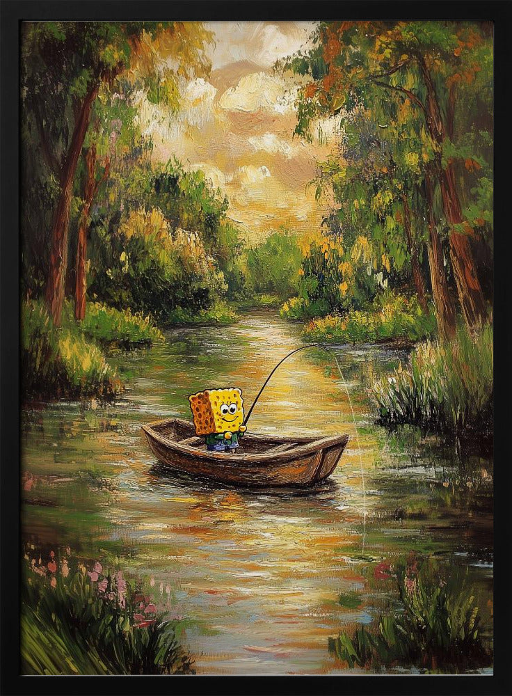Bob bij de rivier | Poster