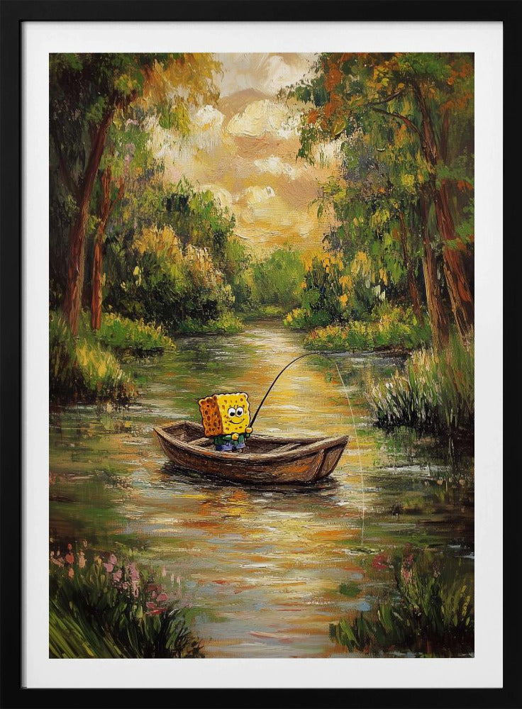 Bob bij de rivier | Poster