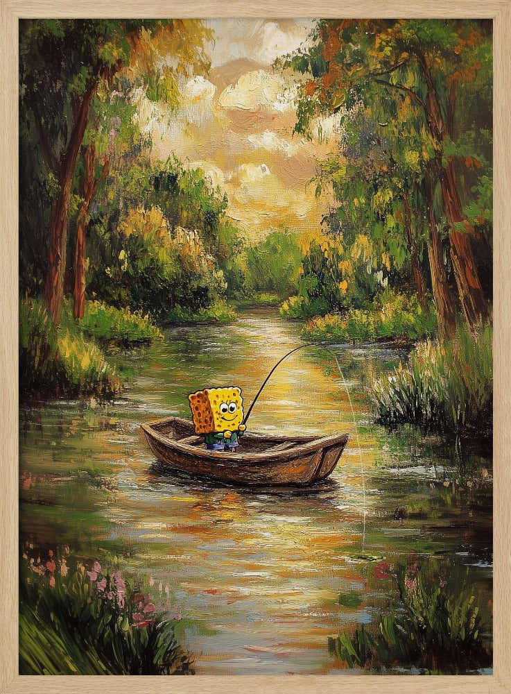Bob bij de rivier | Poster