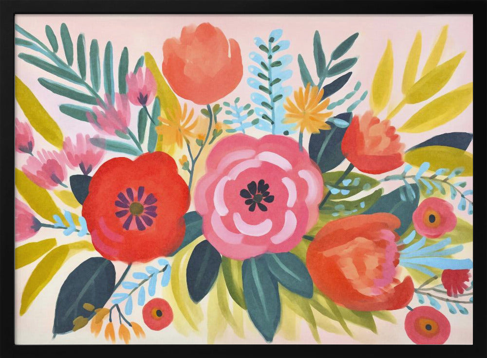 Grillige Lentetuin | Poster