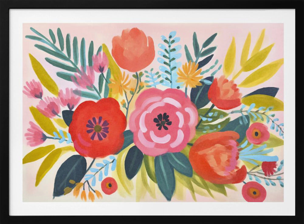 Grillige Lentetuin | Poster