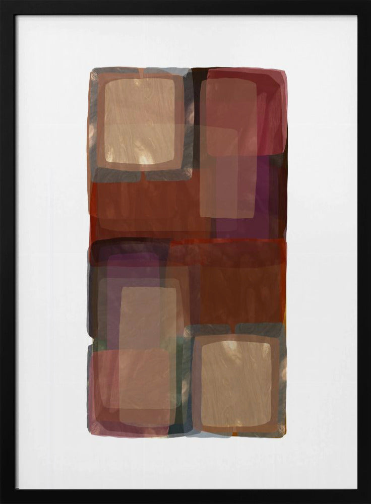 Deep Shades Shapes 2 | Poster