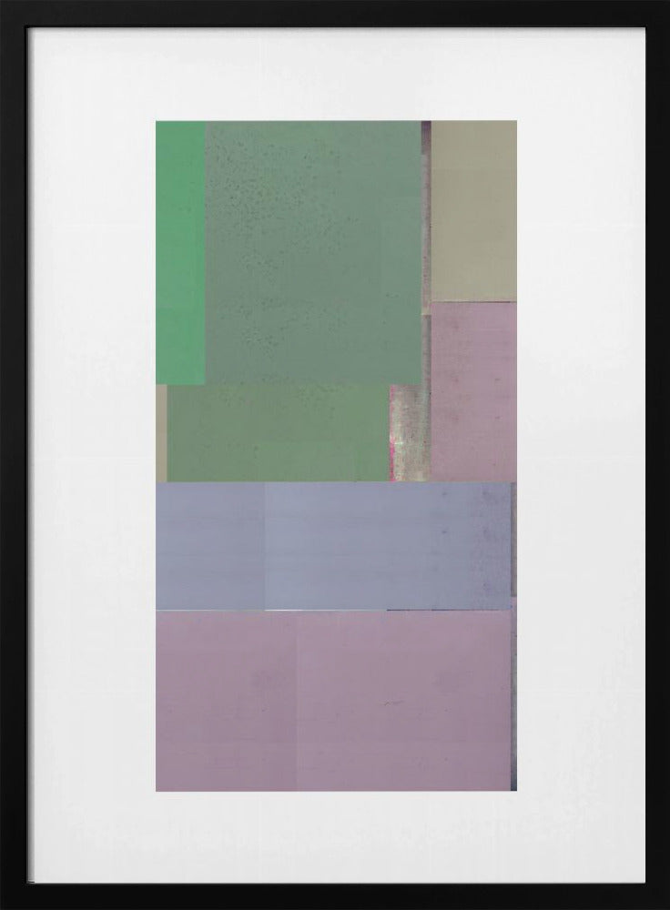 Abstracte textuurcompositie 3 | Poster