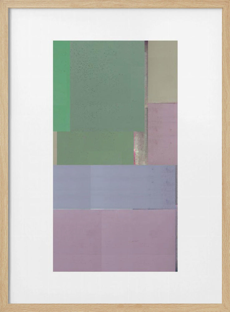 Abstracte textuurcompositie 3 | Poster