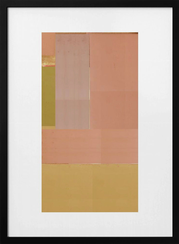 Abstracte textuurcompositie 4 | Poster
