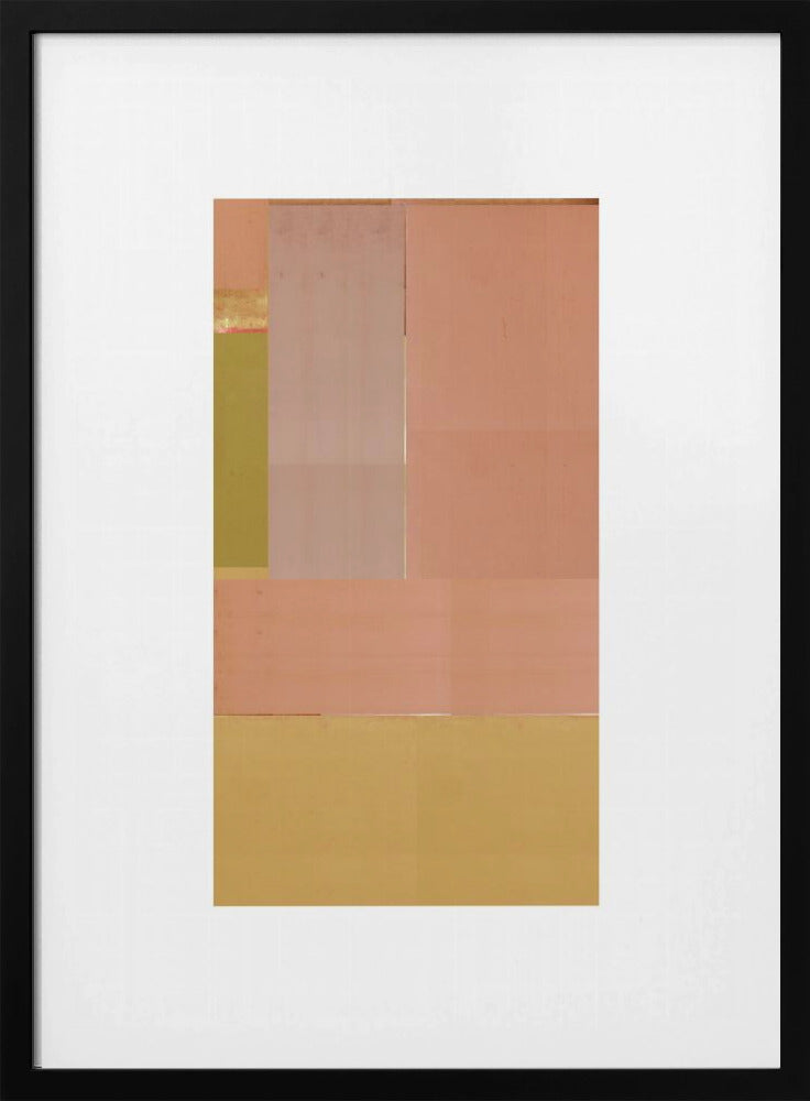 Abstracte textuurcompositie 4 | Poster
