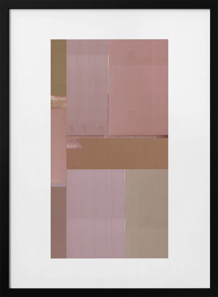 Abstracte textuurcompositie 7 | Poster