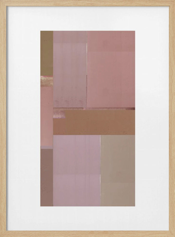 Abstracte textuurcompositie 7 | Poster