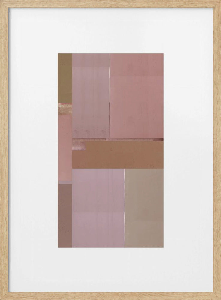 Abstracte textuurcompositie 7 | Poster