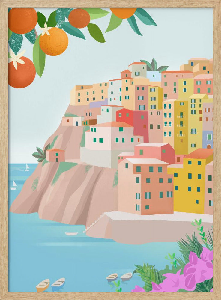 Cinque Terre, Italië | Poster