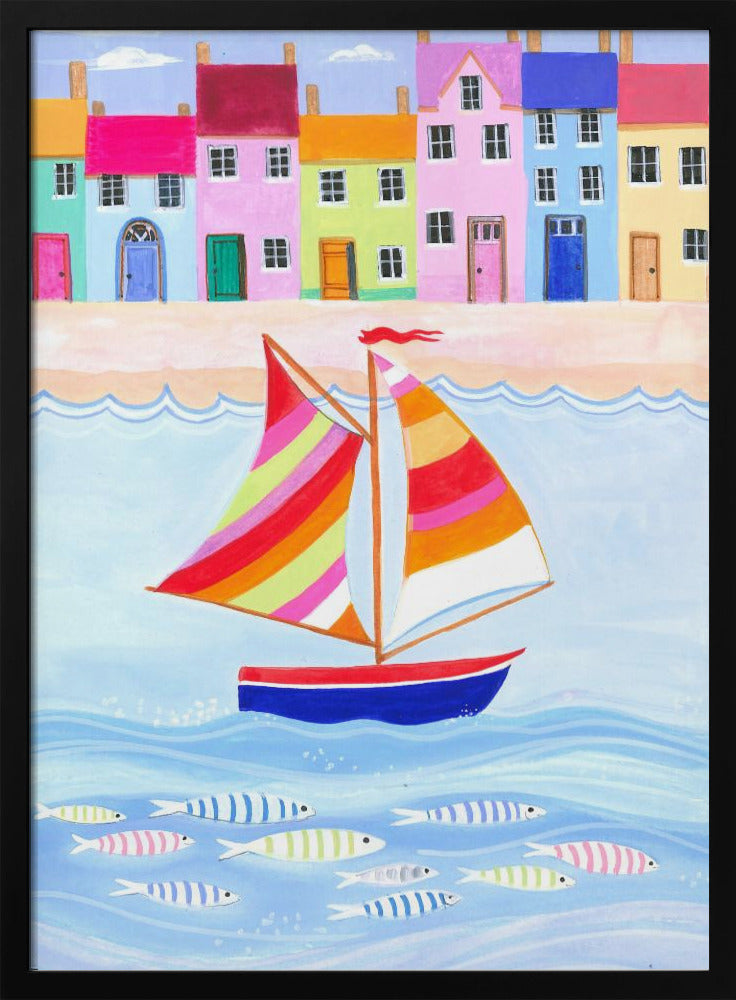 De vissersboot | Poster
