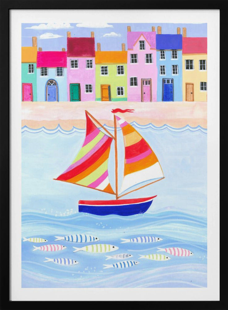 De vissersboot | Poster