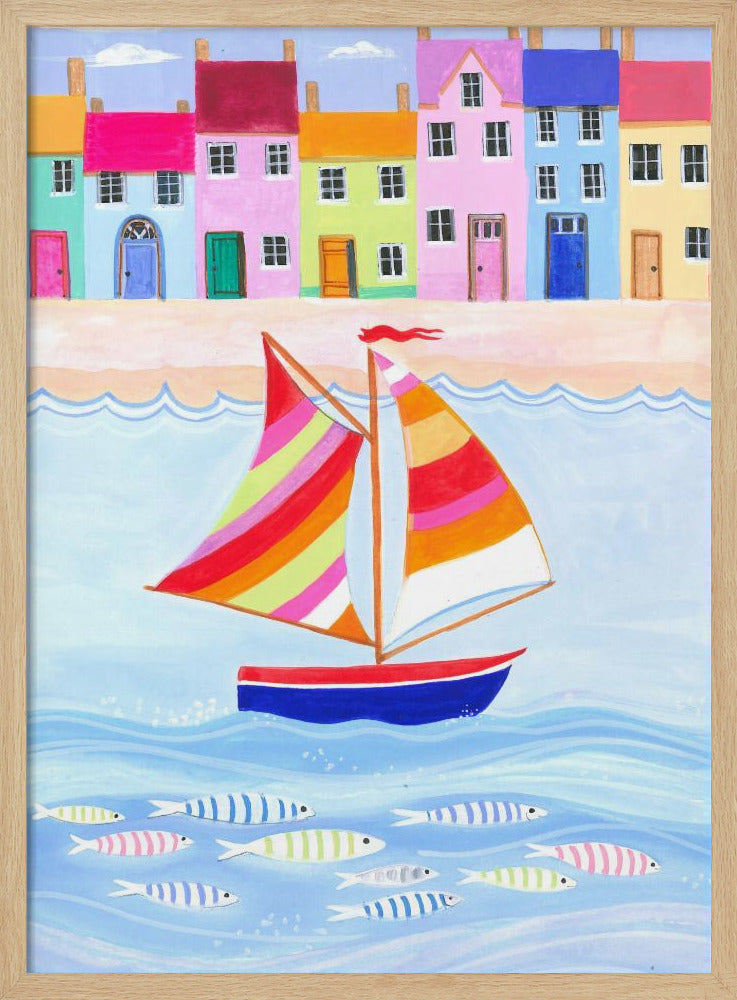 De vissersboot | Poster