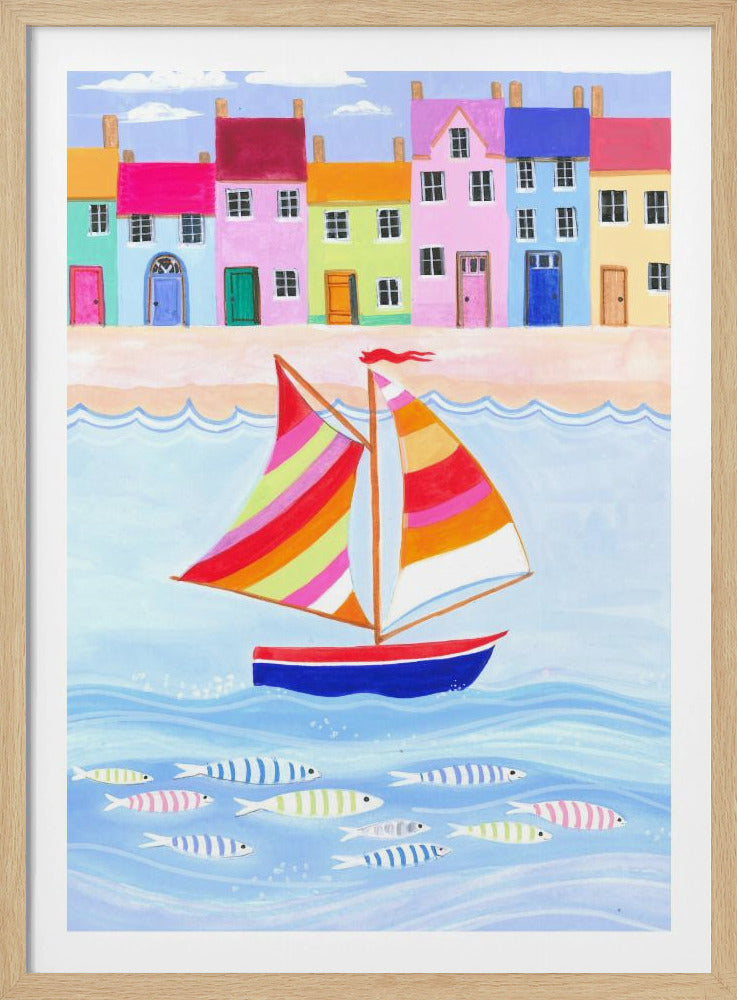 De vissersboot | Poster