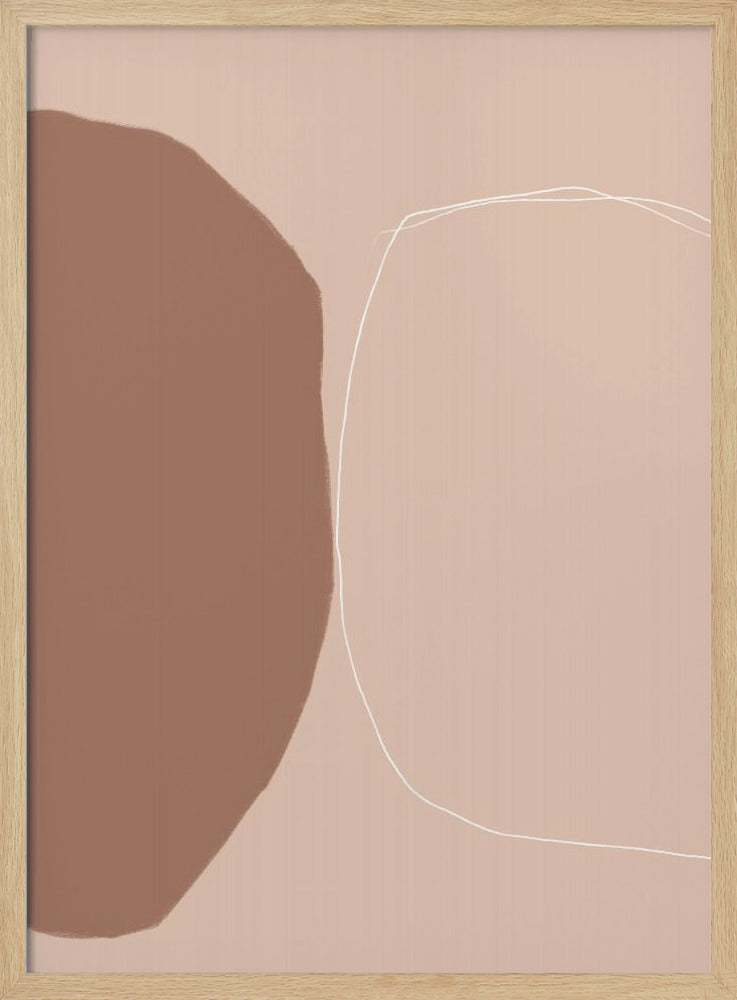 Minimalistische geometrische vormen | Poster