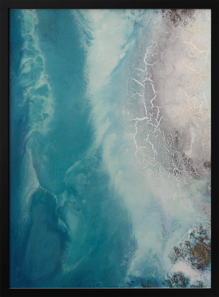 Kalmerende zee - Oceaandrift 1 | Poster
