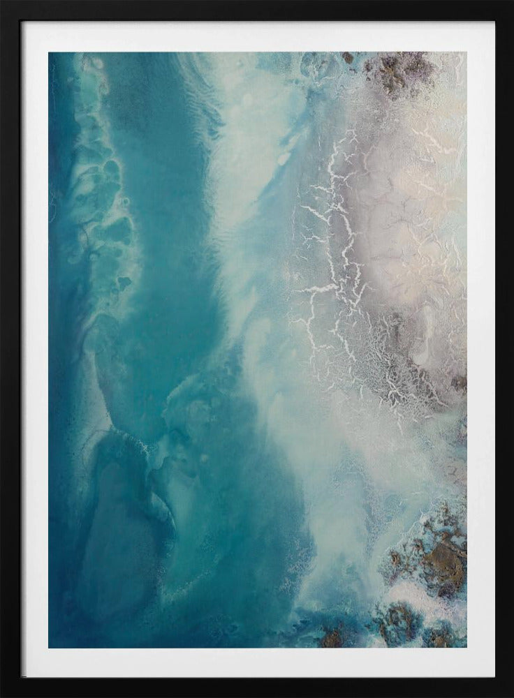 Kalmerende zee - Oceaandrift 1 | Poster
