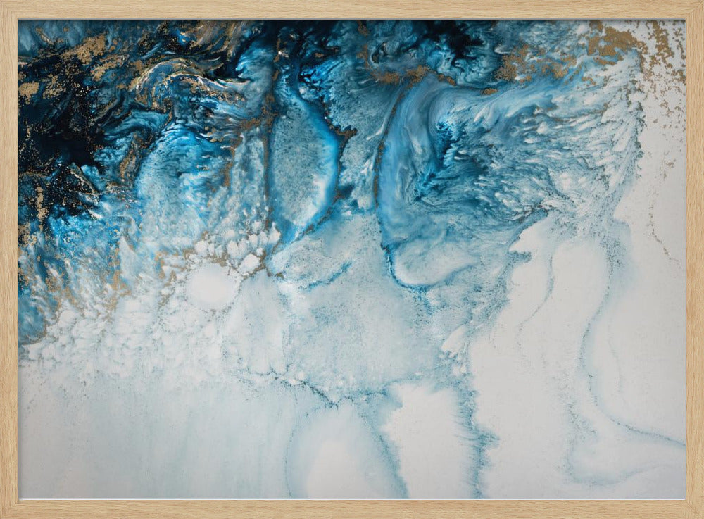 Kustkunst - Kustblauw | Poster